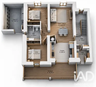 Appartement à Niort (79000)