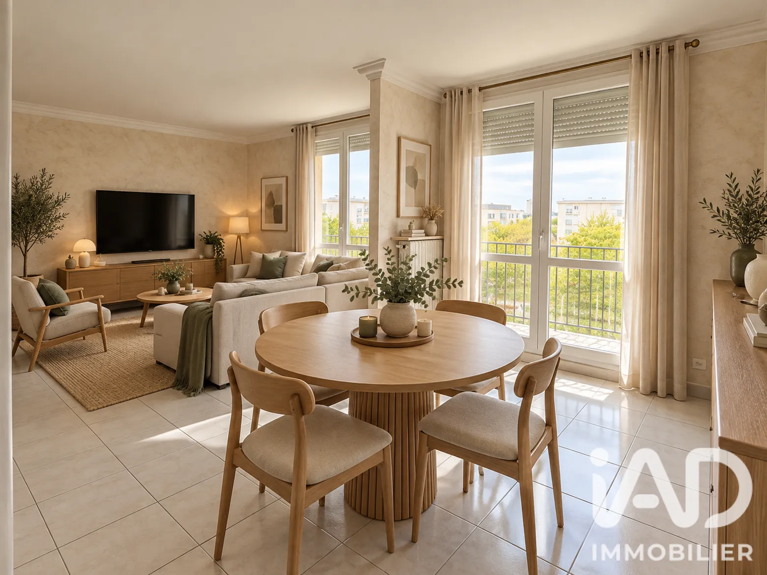 Vente appartement à Saint-Pierre-des-Corps (37700) : appartement 4 pièces 80 m² - 2109423 — 3