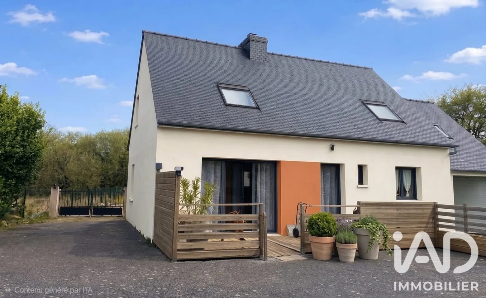 Vente maison à Trégastel (22730) : maison traditionnelle 7 pièces 170 m² - 2110075 — 2