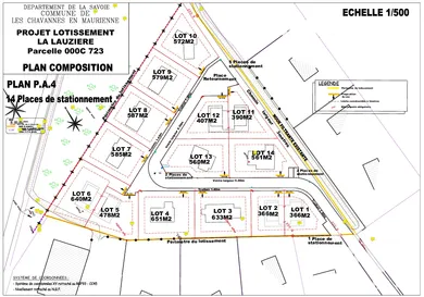 Building plot in Les Chavannes-en-Maurienne (73660)