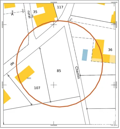 Building plot in Saint-Martin-du-Bois (33910)