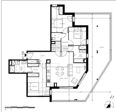 Appartement à Pessac (33600)