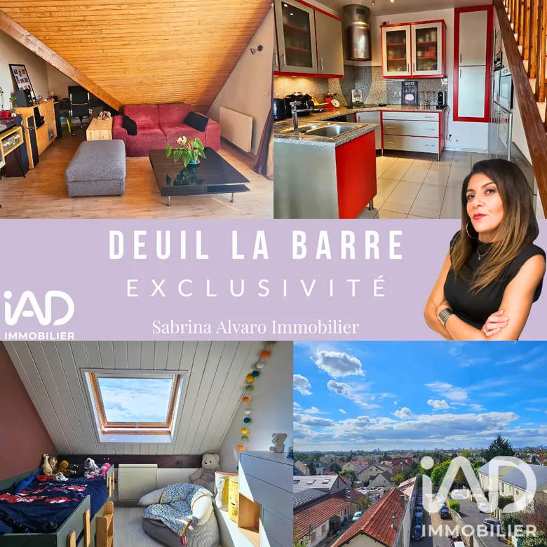Appartement 4 pièces 75 m² · à Deuil-la-Barre · 75 m² · 229 000 €