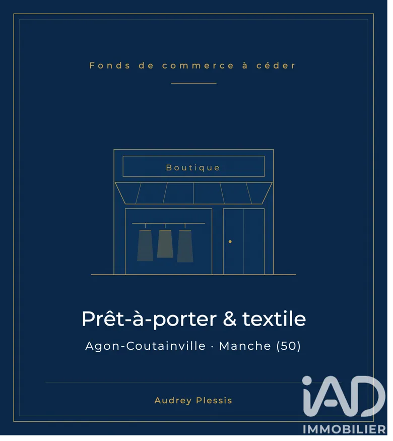 Habillement, Textile​ à Agon-Coutainville (50230) · 91 m² · 296 600 €