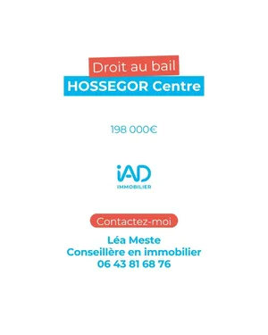 Droit au bail à Soorts-Hossegor (40150)