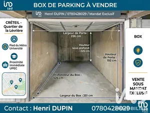 Garage à Créteil (94000)