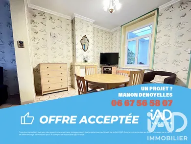Maison de village à Allennes-les-Marais (59251)