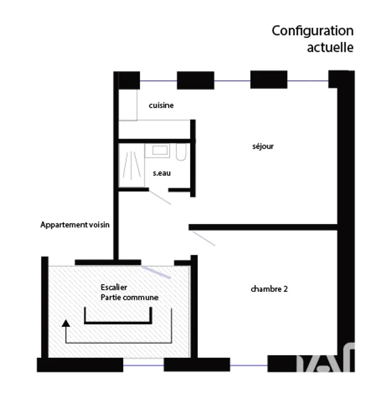 Appartement 2 pièces 35 m² · à Saint-Maur-des-Fossés · 35,2 m² · 184 800 €