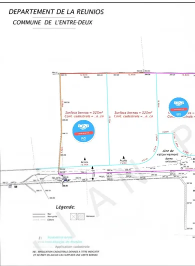 Building plot in Entre-Deux (97414)