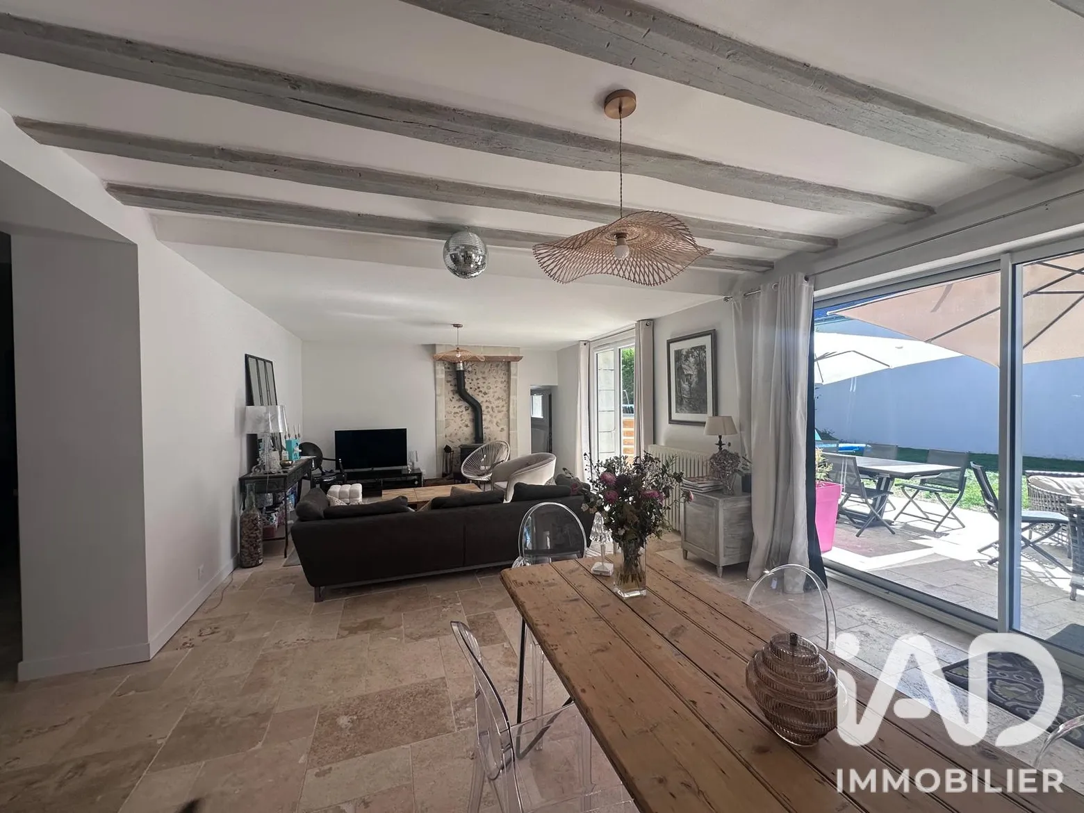Vente maison à Fondettes (37230) : longère 5 pièces 175 m² - 2110900 — 2