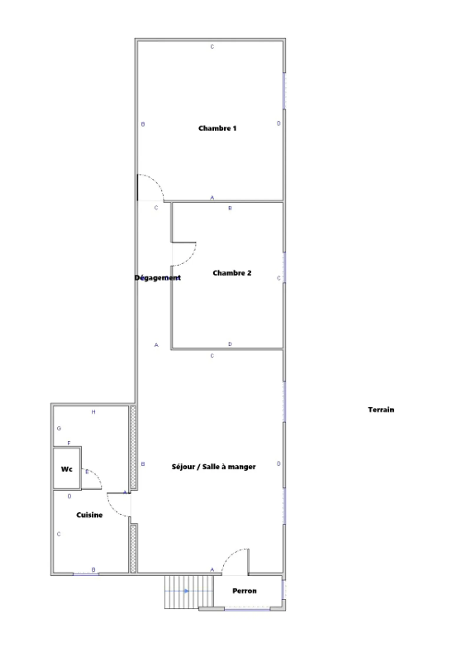 Vente maison à Ambarès-et-Lagrave (33440) : maison 3 pièces 59 m² - 2110996 — 3
