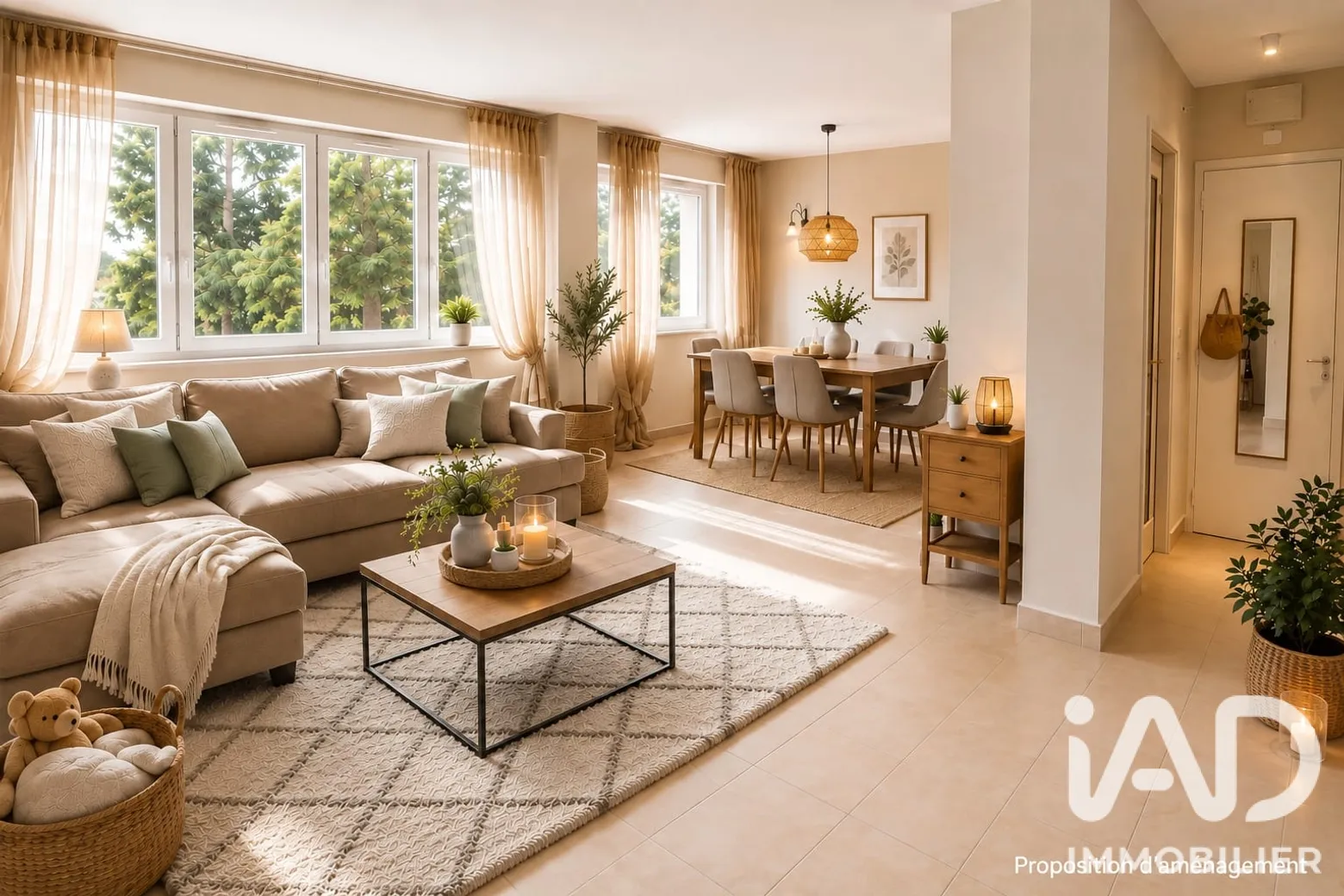 Vente appartement à Antony (92160) : appartement 4 pièces 74 m² - 2112612 — 3