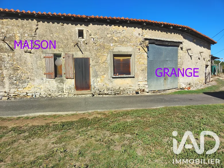 Maison 3 pièces 52 m² · à Parzac · 52 m² · 39 500 €