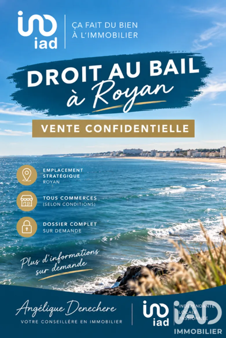 Local commercial 45 m² · à Royan · 45 m² · 148 500 €