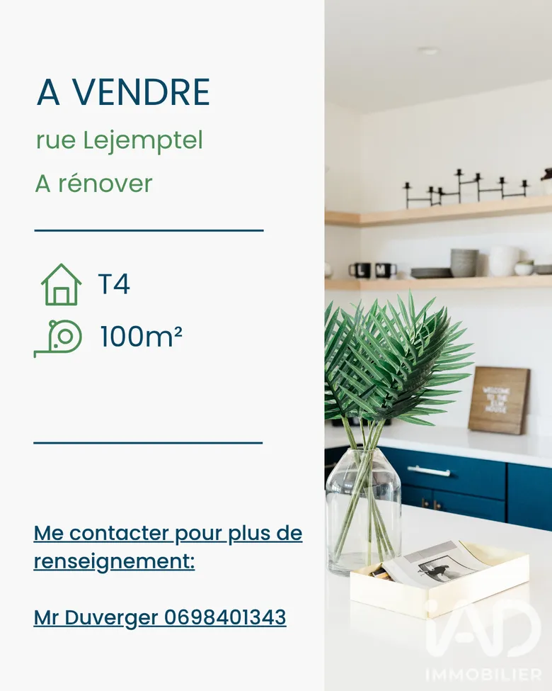 Appartement 4 pièces 102 m² · à Vincennes · 102 m² · 1 130 000 €