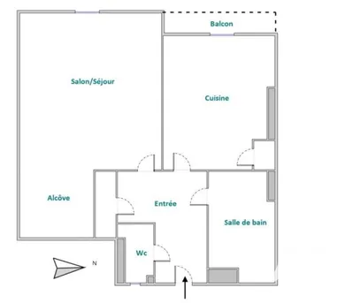 Appartement à Grenoble (38000)
