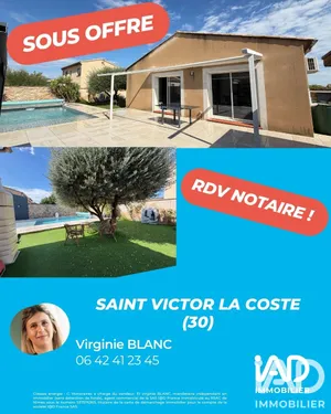 Maison traditionnelle à Saint-Victor-la-Coste (30290)