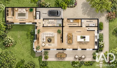 Maison de village à Auteuil (78770)