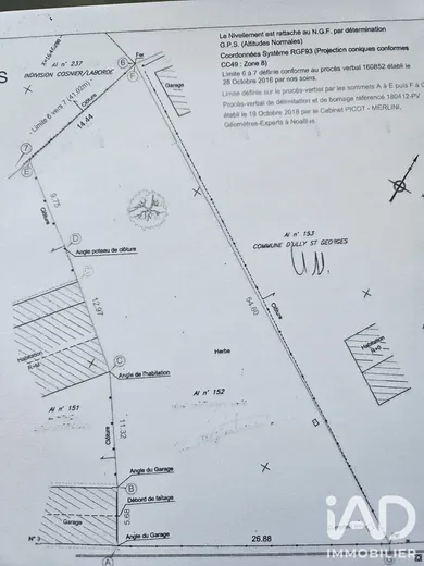 Building plot in Ully-Saint-Georges (60730)