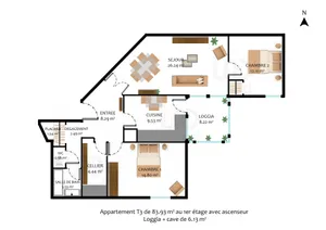 Apartment in Toulouse (31100)