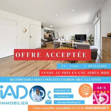 Maison à L'Huisserie (53970)