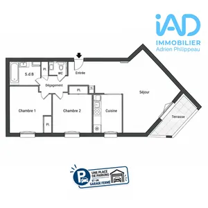 Appartement à Vertou (44120)
