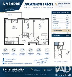 Apartment in Argenteuil (95100)