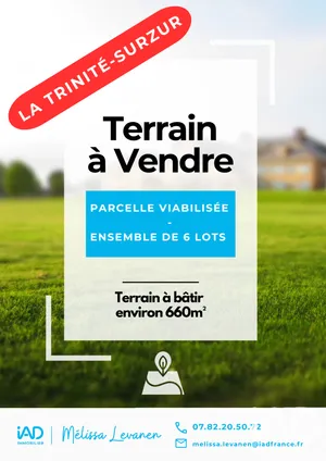 Building plot in La Trinité-Surzur (56190)