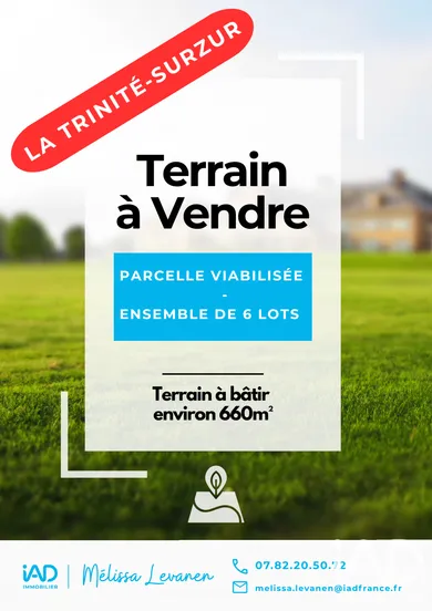 Building plot in La Trinité-Surzur (56190)