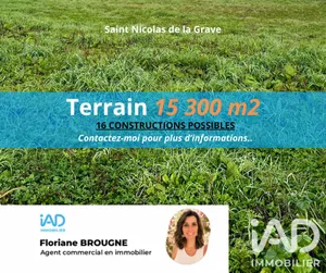 Terrain à bâtir à Saint-Nicolas-de-la-Grave (82210)