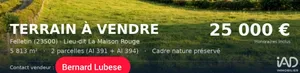 Terrain à Felletin (23500)