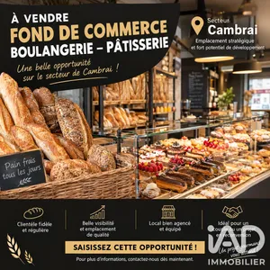 Boulangerie à Cambrai (59400)