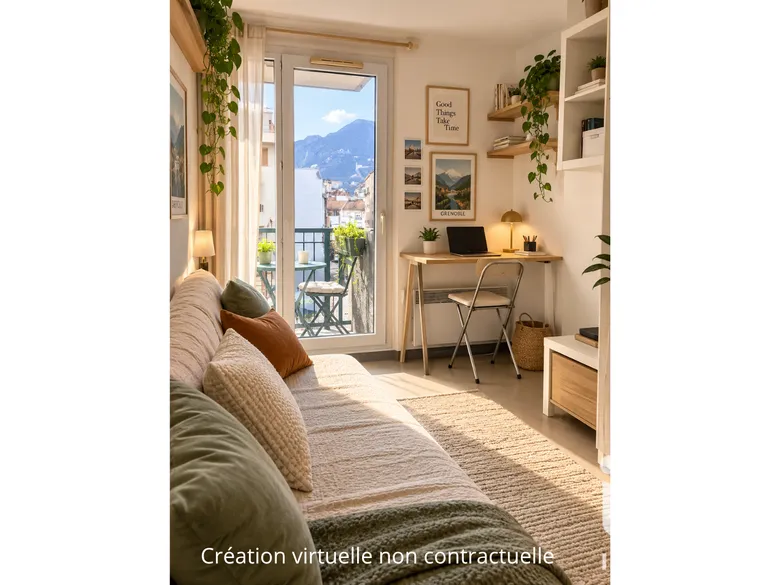 Appartement 1 pièce 13 m² · à Grenoble · 13 m² · 60 000 €