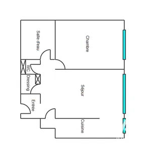 Apartment in Paris (75019)