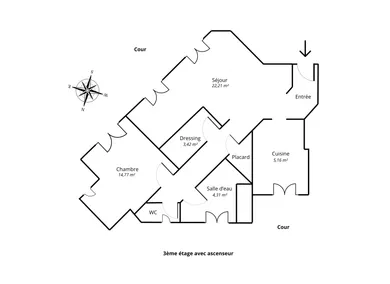 Appartement à Montreuil (93100)