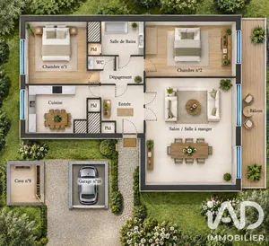 Apartment in Poissy (78300)