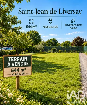 Terrain à Saint-Jean-de-Liversay (17170)