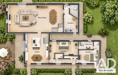 Village house in Montfort-l'Amaury (78490)