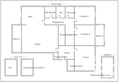 Apartment in Marly-le-Roi (78160)