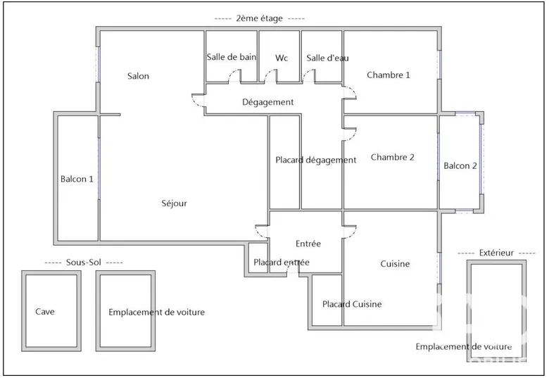 Appartement 4 pièces 83 m² · à Marly-le-Roi · 83 m² · 325 000 €