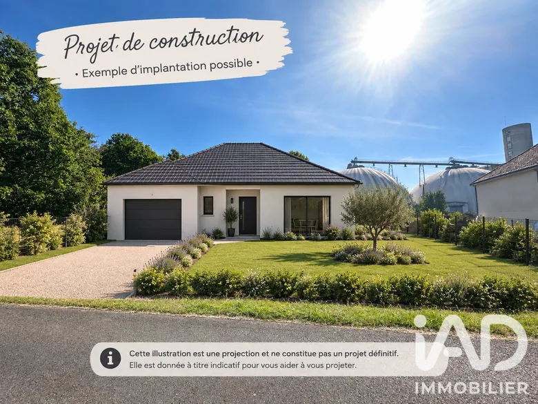 Terrain à bâtir à Villeperdue (37260) · 67 900 €