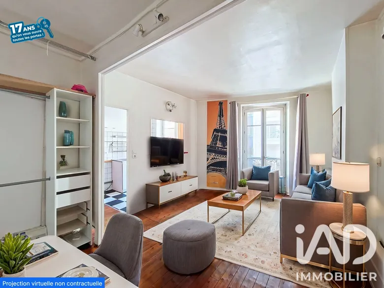 Appartement 2 pièces 27 m² · à Paris · 27,4 m² · 239 000 €