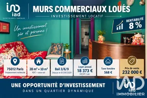 Murs commerciaux à Paris (75012)