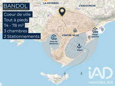 Apartment in Bandol (83150)