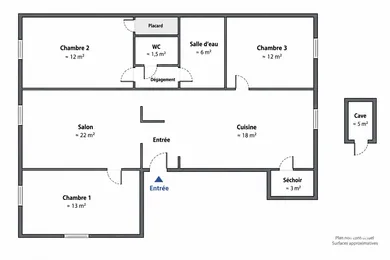 Apartment in La Chapelle-Saint-Mesmin (45380)