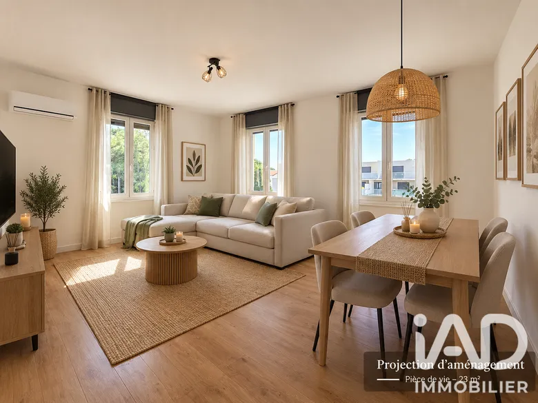 Appartement 3 pièces 59 m² · à Perpignan · 59 m² · 104 000 €