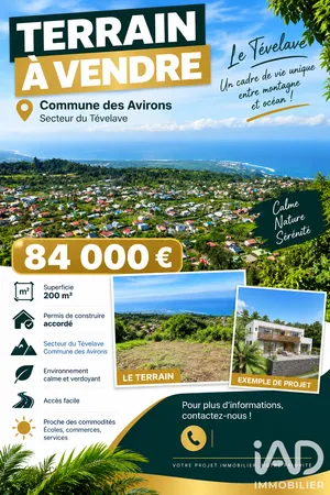 Terrain à Les Avirons (97425)
