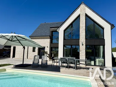 Maison d'architecte à Grand-Champ (56390)