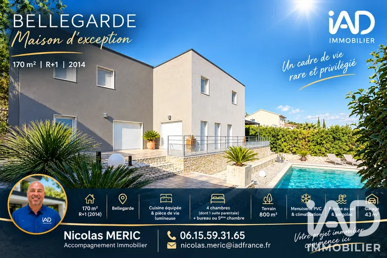 Maison 7 pièces 170 m² · à Bellegarde · 170 m² · 549 000 €