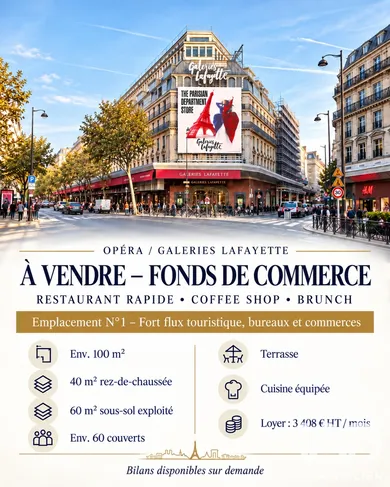 Restauration rapide à Paris (75009)